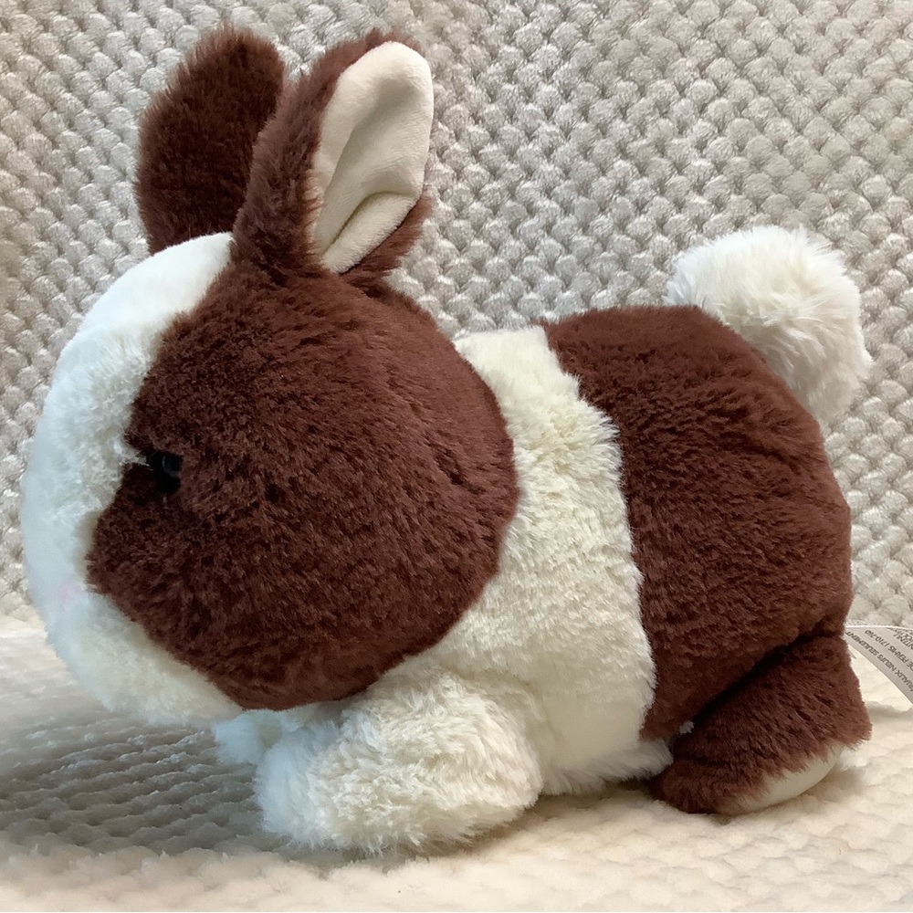 Animal Adventure Plush Brown and Beige Bunny Rabbit Stuffed Animal Toy 🐰